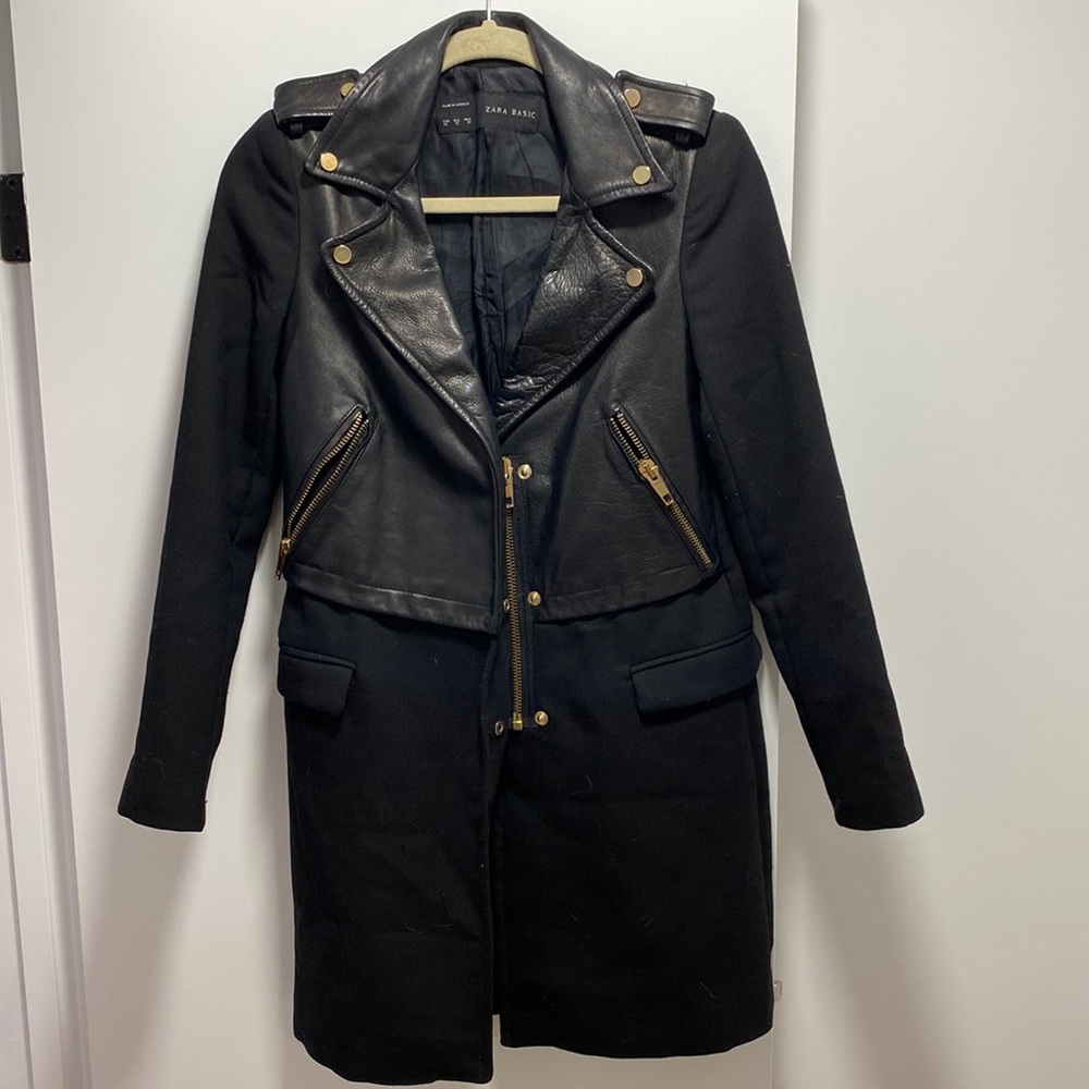 Zara Womens 3 quarter length jacket